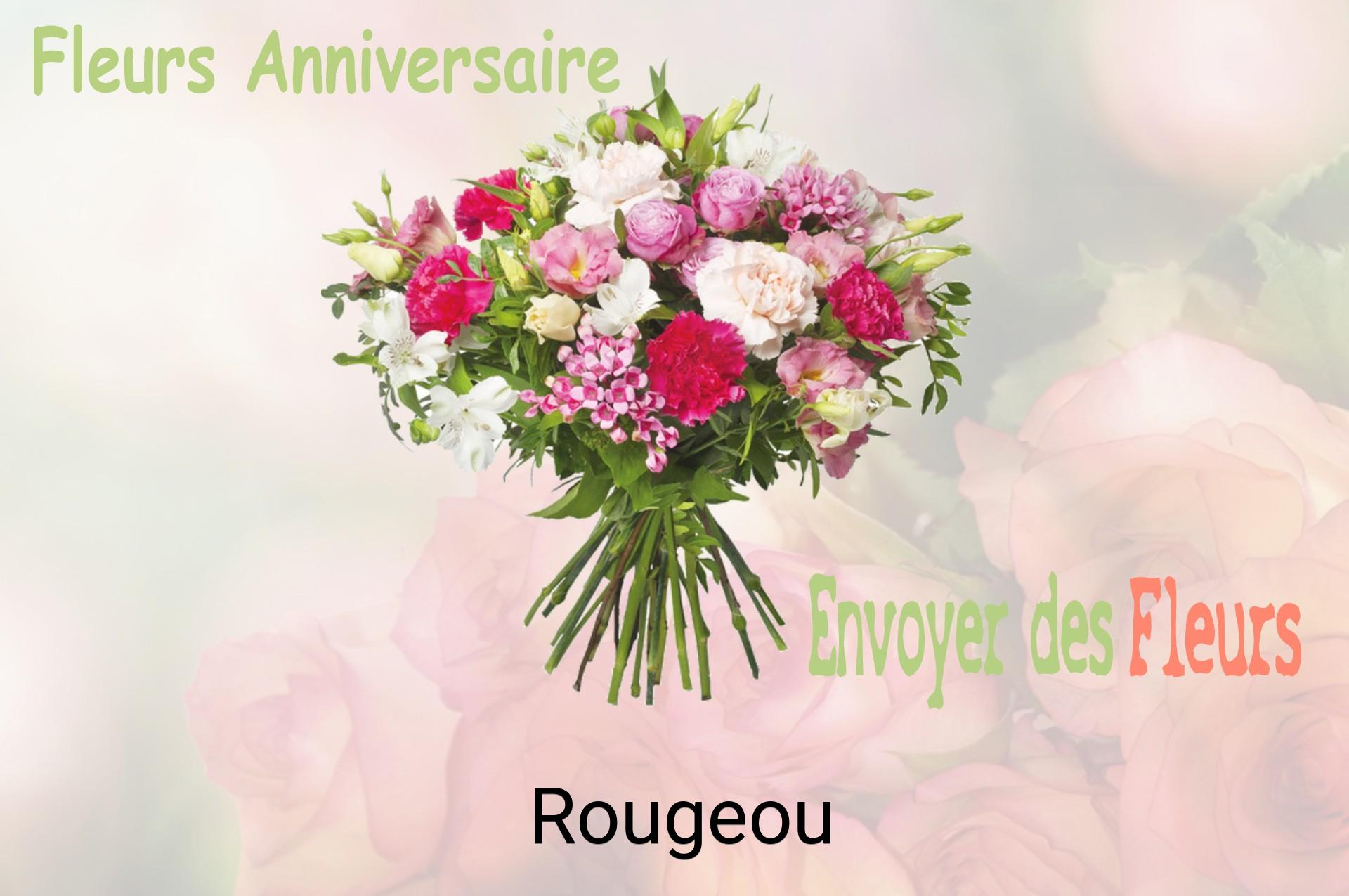Bouquet de fleurs d’anniversaire livré à Rougeou